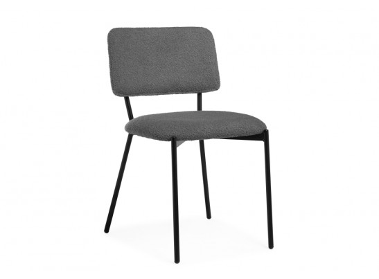 Стул на металлокаркасе Reparo dark gray / black в Ростове-на-Дону