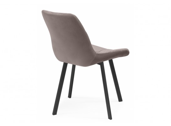 Стул на металлокаркасе Стронг вращающийся латте велютто 08 / черный каркас в Ростове-на-Дону