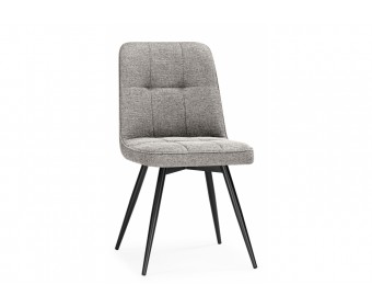 Стул на металлокаркасе Texas 4 поворотный бежевый / черный