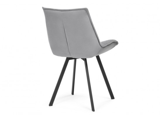 Стул на металлокаркасе Тува серый / черный в Ростове-на-Дону