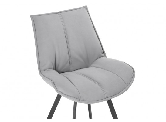 Стул на металлокаркасе Тува серый / черный в Ростове-на-Дону