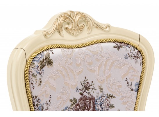 Стул Руджеро патина золото / молочный в Ростове-на-Дону