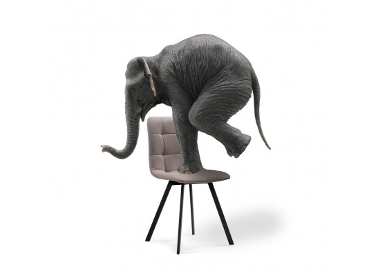 Стул на металлокаркасе Чилли латте / черный в Ростове-на-Дону