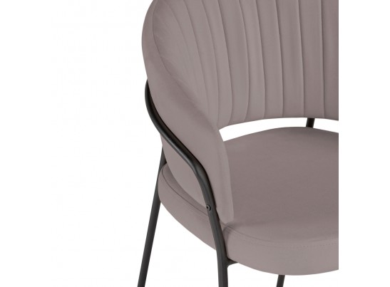 Стул на металлокаркасе Лео изумрудный / черный в Ростове-на-Дону