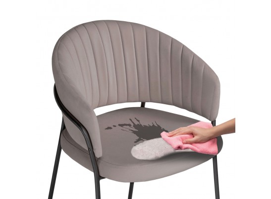 Стул на металлокаркасе Лео изумрудный / черный в Ростове-на-Дону