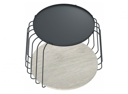 Журнальный столик Sheffilton SHT-CT70M онтарио / антрацит в Ростове-на-Дону