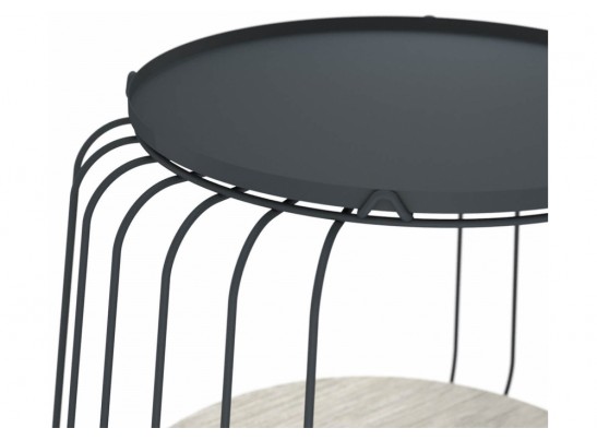 Журнальный столик Sheffilton SHT-CT70M онтарио / антрацит в Ростове-на-Дону