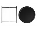 Журнальный столик-поднос Tray 47х51 black в Ростове-на-Дону