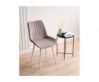 Стул на металлокаркасе Седа 360 латте (zd 290) / белый