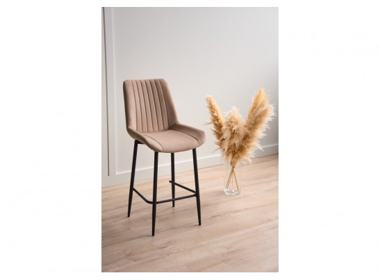 Полубарный стул Седа 360 бежевый (zd 210) / черный в Ростове-на-Дону