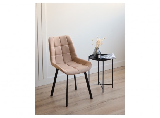 Стул на металлокаркасе Челси 360 П бежевый (zd 210) / черный в Ростове-на-Дону