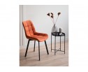 Стул на металлокаркасе Челси 360 П терракотовый (zd 432) / черный в Ростове-на-Дону
