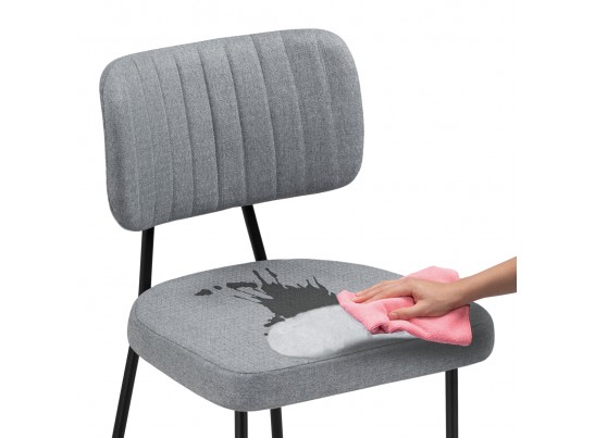 Стул на металлокаркасе Вакао бежевый / черный в Ростове-на-Дону