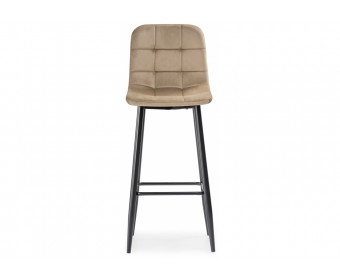 Барный стул Chio dark beige / black