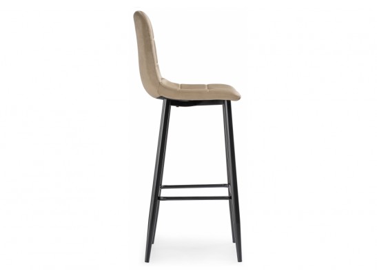 Барный стул Chio dark beige / black в Ростове-на-Дону