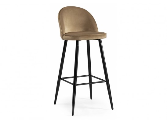 Барный стул Dodo 1 beige with edging / black в Ростове-на-Дону