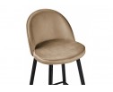Барный стул Dodo 1 beige with edging / black в Ростове-на-Дону