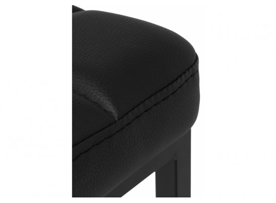 Барный стул Лофт кожзам d6 / черный матовый в Ростове-на-Дону