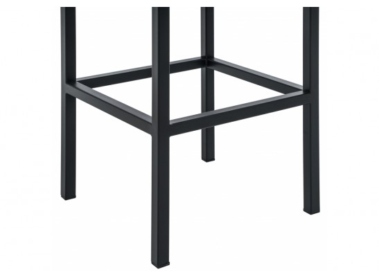 Барный стул Лофт рогожка графит / черный матовый в Ростове-на-Дону