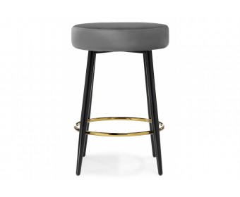Барный стул Plato dark grey