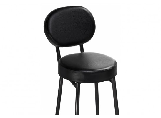 Барный стул Satearant черный полимер / темный мусс в Ростове-на-Дону