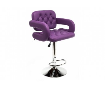Барный стул Shiny фиолетовый