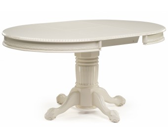 Деревянный стол Альфред круглый крем