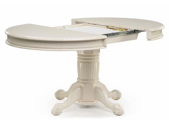 Деревянный стол Альфред круглый крем в Ростове-на-Дону