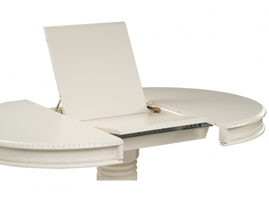 Деревянный стол Альфред круглый крем в Ростове-на-Дону