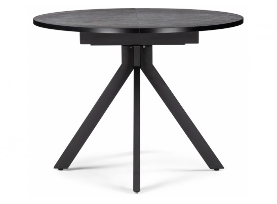 Деревянный стол Бетина черный / черный каркас в Ростове-на-Дону