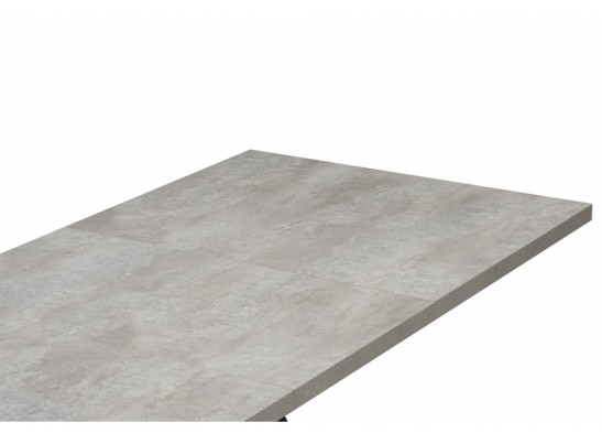 Деревянный стол Райн 32 116(160)x77 раздвижной цемент / черный в Ростове-на-Дону