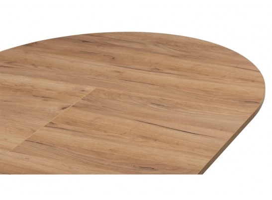 Деревянный стол Курт 90 / 130 дуб крафт золотой / черный матовый в Ростове-на-Дону