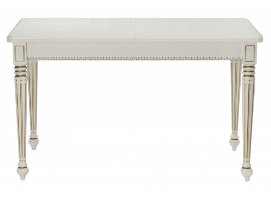 Деревянный стол Леджер слоновая кость / золото в Ростове-на-Дону