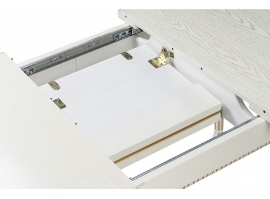 Деревянный стол Леджер слоновая кость / золото в Ростове-на-Дону