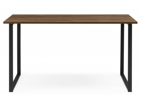 Деревянный стол Лиман 140 х 80 дуб крафт табачный / черный матовый в Ростове-на-Дону
