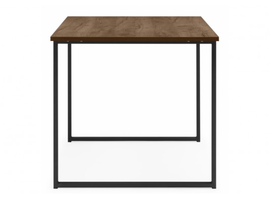 Деревянный стол Лиман 140 х 80 дуб крафт табачный / черный матовый в Ростове-на-Дону