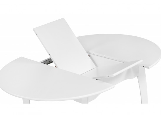 Деревянный стол Распи 90(120)х90х76 белый в Ростове-на-Дону