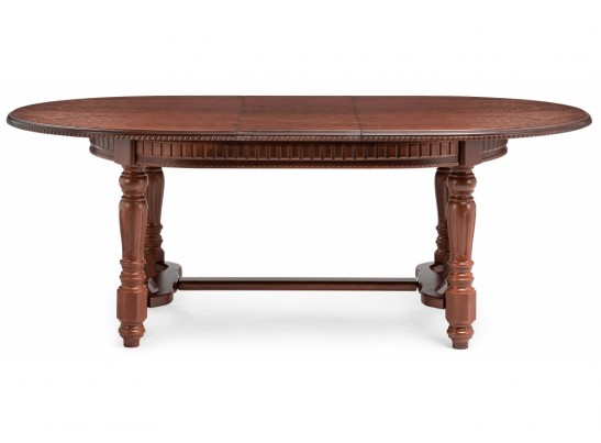 Деревянный стол Шеелит овальный миланский орех в Ростове-на-Дону