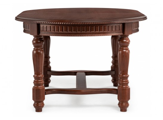 Деревянный стол Шеелит овальный миланский орех в Ростове-на-Дону