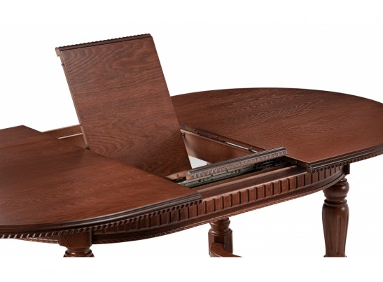 Деревянный стол Шеелит овальный миланский орех в Ростове-на-Дону