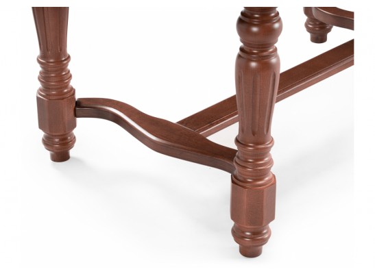 Деревянный стол Шеелит овальный миланский орех в Ростове-на-Дону