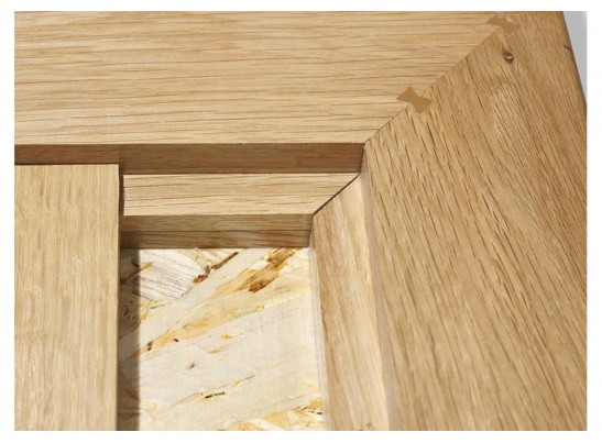 Деревянный стол SHT-TU2-1/70/70 медный / прозрачный лак дуб / OSB в Ростове-на-Дону