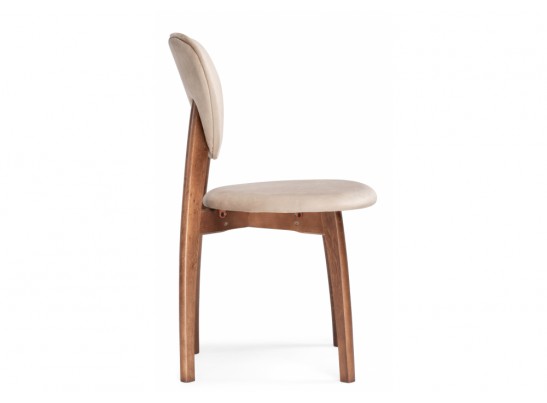 Деревянный стул Вакимо ткань tenerife beige / миланский орех в Ростове-на-Дону