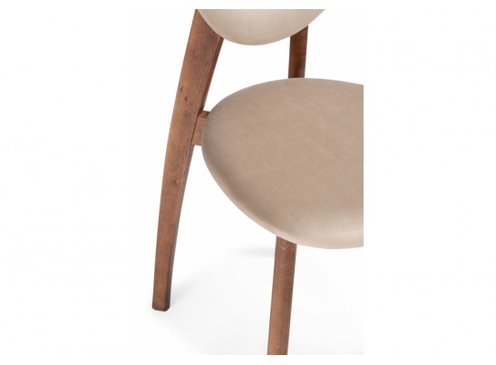 Деревянный стул Вакимо ткань tenerife beige / миланский орех в Ростове-на-Дону
