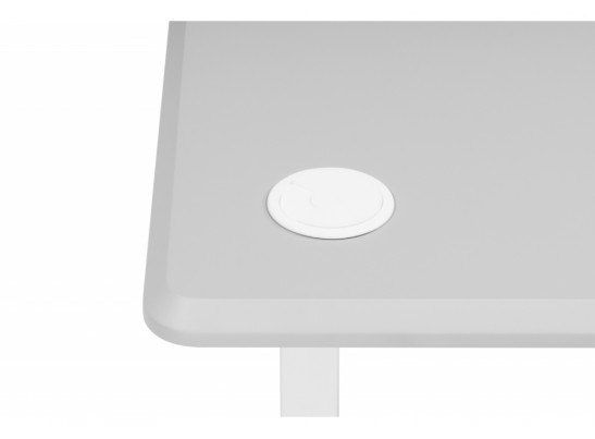 Компьютерный стол Маркос 120х75 тауп / белый в Ростове-на-Дону