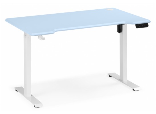 Компьютерный стол Маркос 140х80 голубой / белый в Ростове-на-Дону