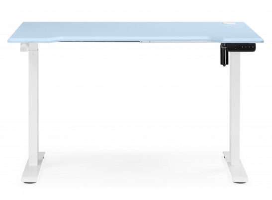 Компьютерный стол Маркос 140х80 голубой / белый в Ростове-на-Дону
