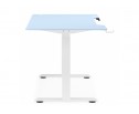 Компьютерный стол Маркос 140х80 голубой / белый в Ростове-на-Дону
