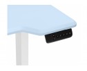 Компьютерный стол Маркос 140х80 голубой / белый в Ростове-на-Дону
