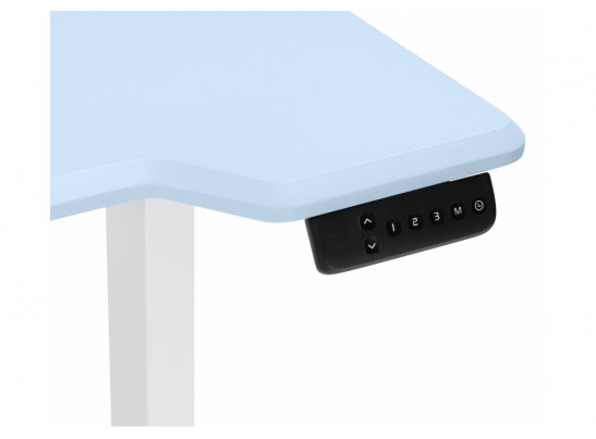 Компьютерный стол Маркос 140х80 голубой / белый в Ростове-на-Дону